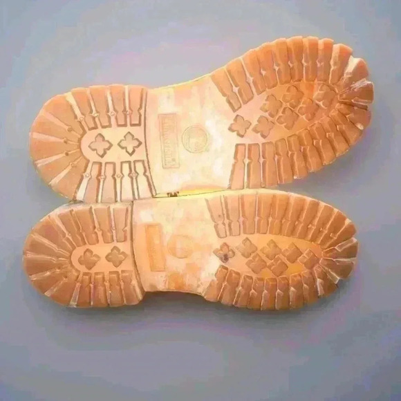 Customized Timberland Sunflower High Tops 4.5 male/7 Female - Picture 6 of 12